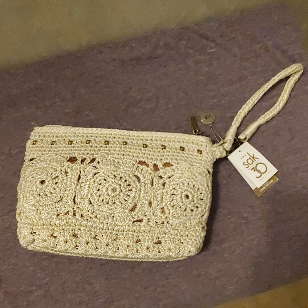 Hand Crocheted Satchel
